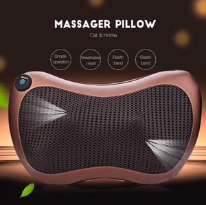 Massage heat pillow
